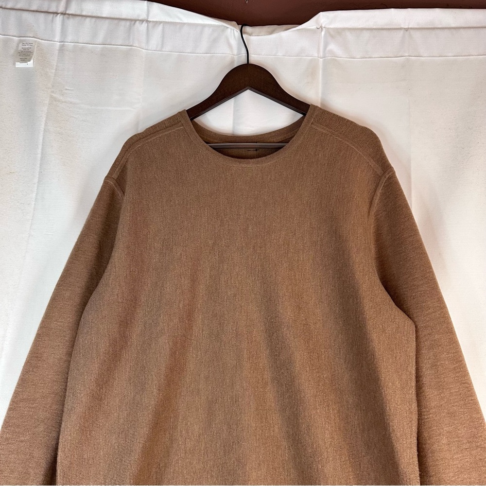 LULULEMON Men’s Size XL Sweater Crew Neck Merino Wool Alpine Live In Practice - Picture 9 of 16